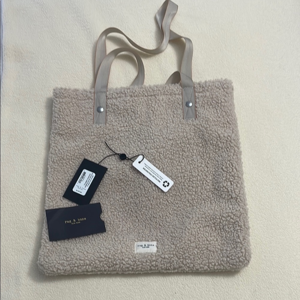 Rag and Bone 
Beige Tote Bag